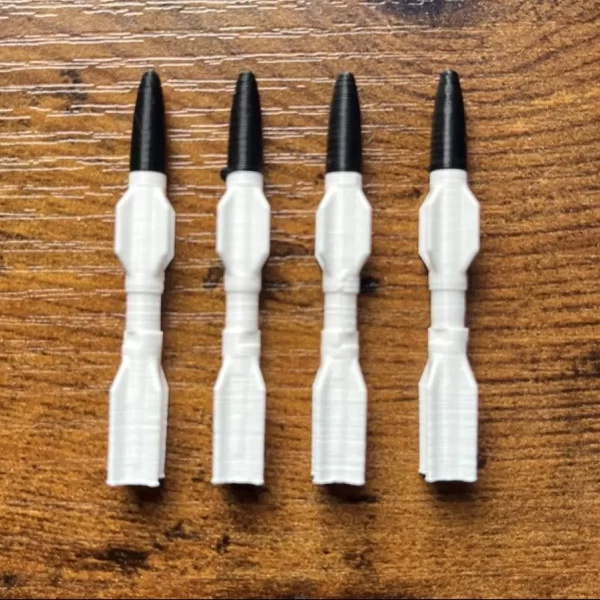 Tri-ang R343 Rocket Launcher Reproduction Rockets (Four)