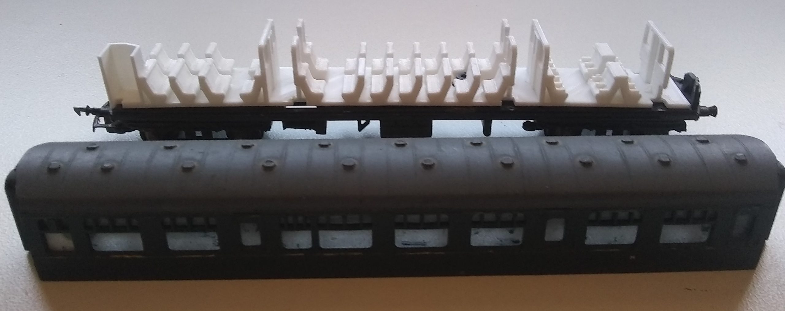 Tri-ang TT T137 DMU Centre Car Seating Product Image