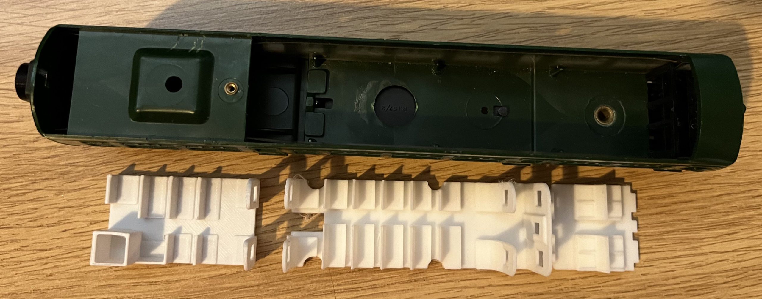 R158 DMU dummy car seating unit out - gallery image