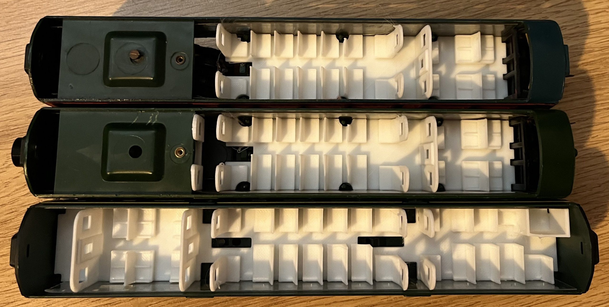 R157 R158 R334 DMU seating units fitted - gallery image