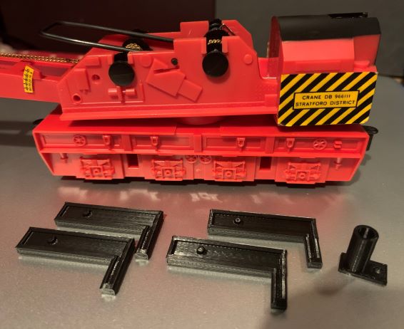 R739 Crane Chimney And Outriggers Product Image