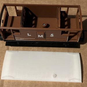 Reproduction roof for Hornby R016 Guards Van product image