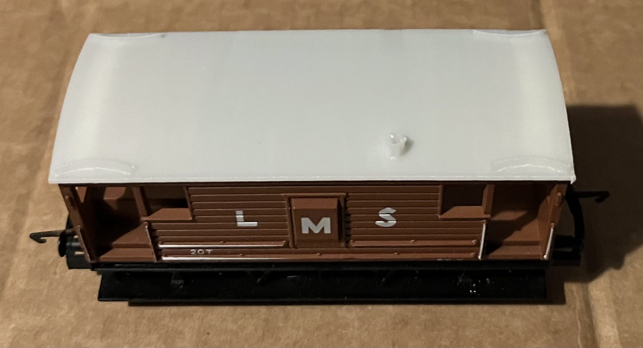 Reproduction roof for Hornby R016 Guards Van gallery image