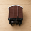Trackmaster Box Van End View With Replacement Roof Gallery Image