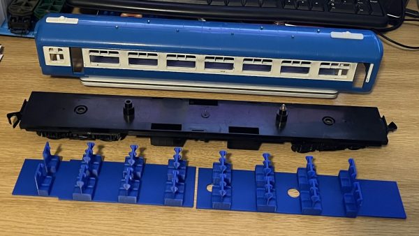 Big Big Train UK Coach Interior Dark Blue Product Image