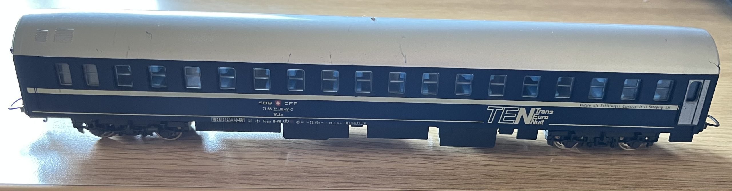 Lima T2 Trans Euro Nuit Sleeping Car Interior Gallery Image