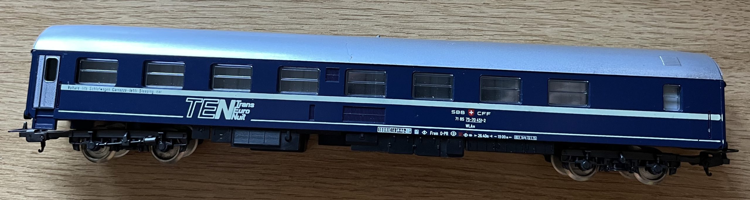 Lima T2 Trans Euro Nuit Sleeping Car Interior Gallery Image