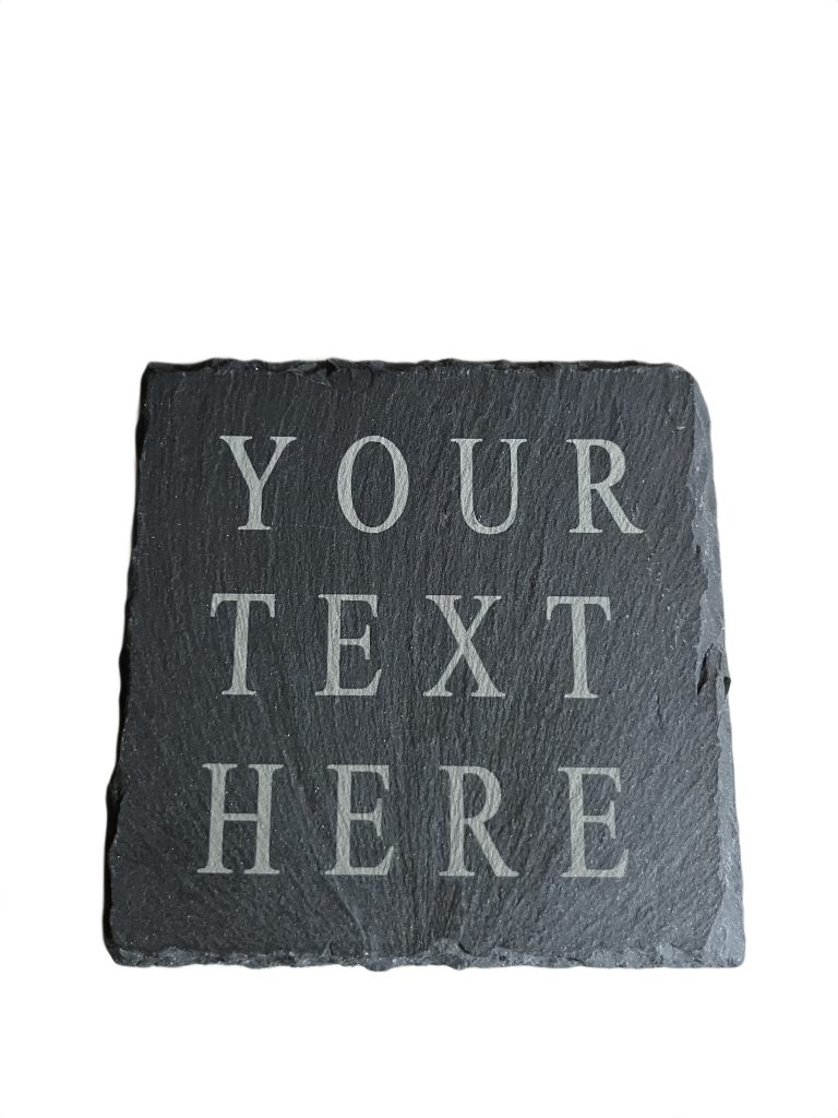 Engraved Slate Coaster Gallery Image
