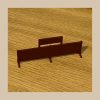 Tri-ang R68 Station Sign Burgundy Assembled V3 Gallery Image
