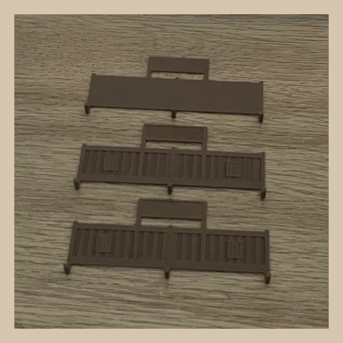 Tri-ang R68 Station Sign Brown Individual Parts Product Image
