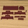 Tri-ang Station Accessory Set Burgundy Gallery Image
